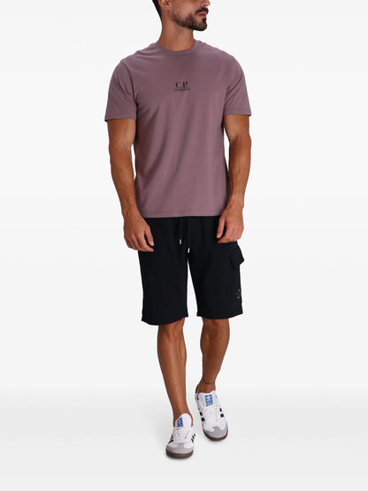 C.P. COMPANY Lens Patch Cargo Shorts Navy