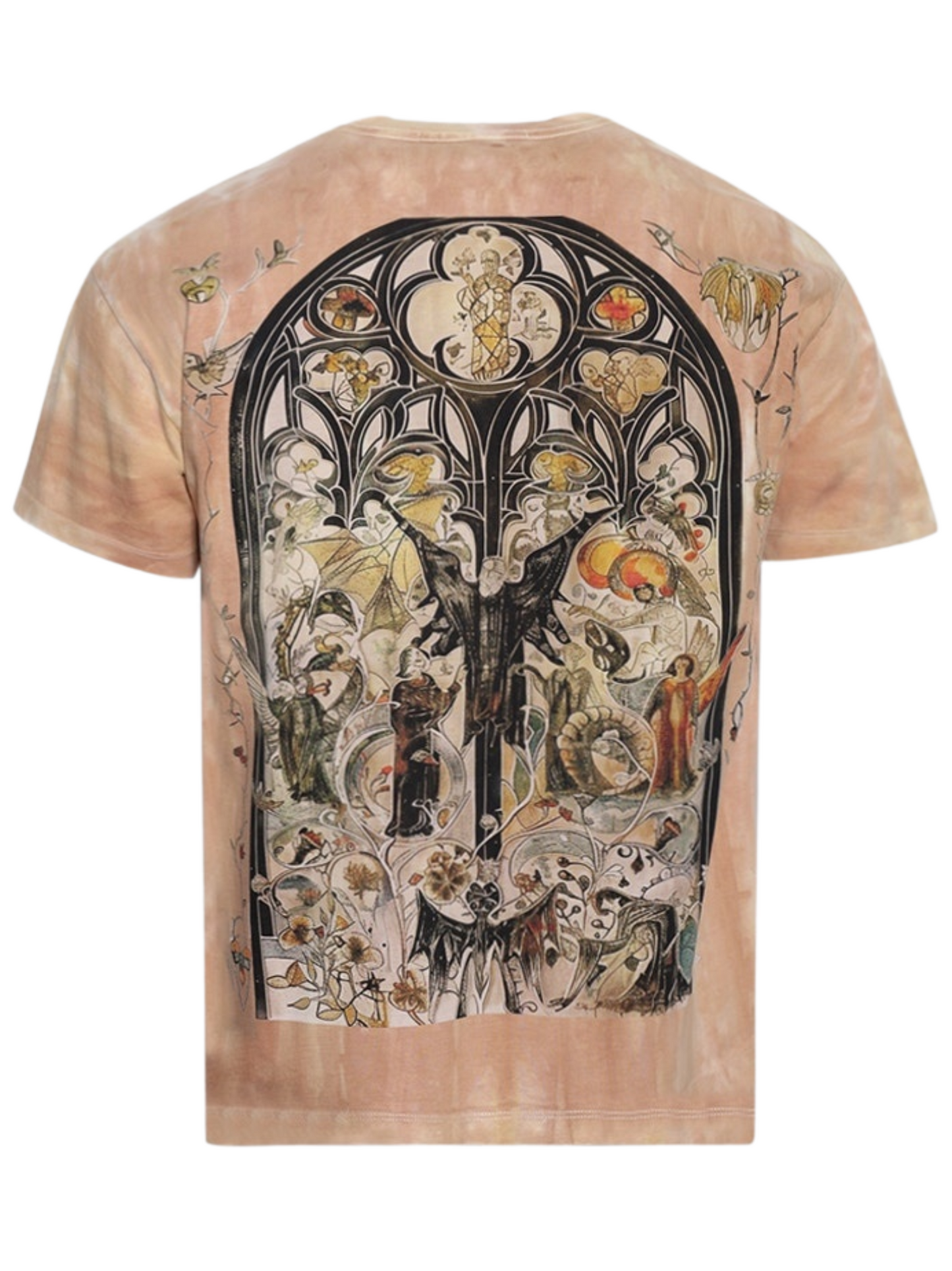WHO DECIDES WAR Gleaming Short Sleeve T-shirt Tan
