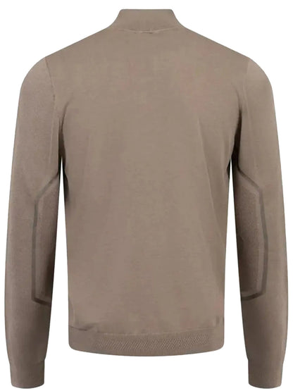 BOSS Zhine Logo Quarter Zip Jacket Light/Pastel Green