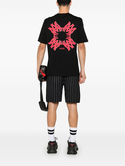 AMIRI MA Quad Logo Graphic Cotton T-Shirt Black