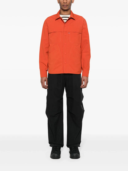 MONCLER GRENOBLE Nax Shirt Jacket Orange
