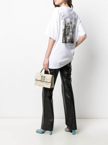 OFF-WHITE WOMEN Botanical Tomboy T-Shirt White