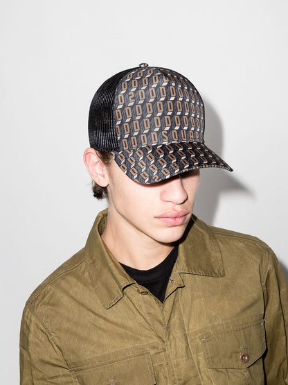 DSQUARED2 Monogram logo baseball cap Black