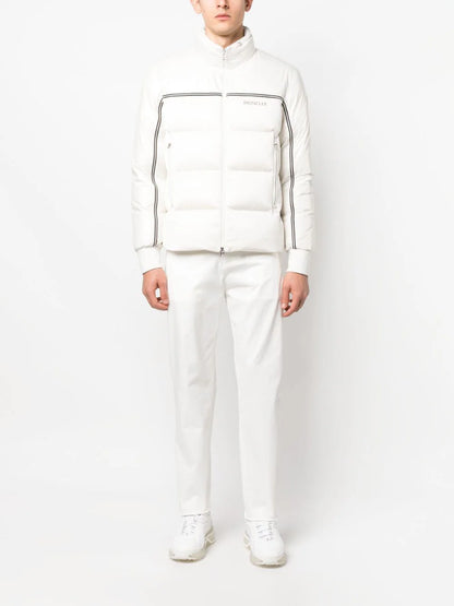 MONCLER Gabardine Trousers White