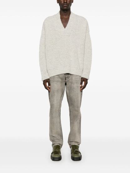 FEAR OF GOD Straight Washed Denim Jeans Grey