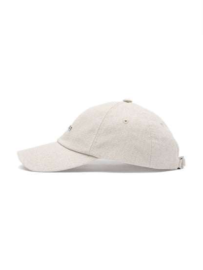 JACQUEMUS UNISEX La Casquette Gadjo Baseball Cap Light Griege