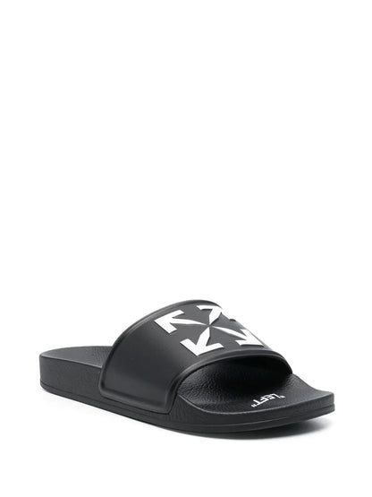 OFF-WHITE Arrow Slider Black/White
