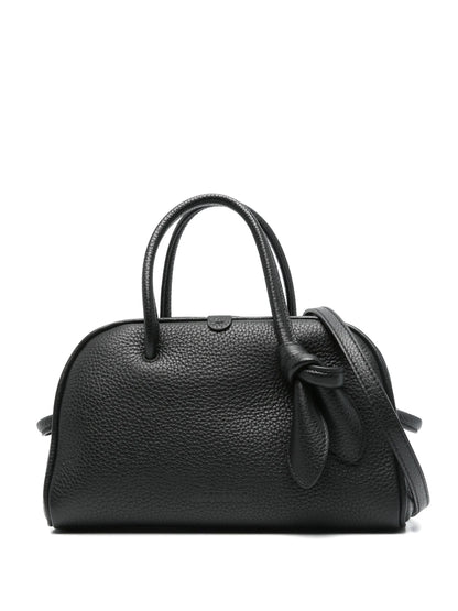 JACQUEMUS WOMEN The Small Turismo Bowling Bag Black