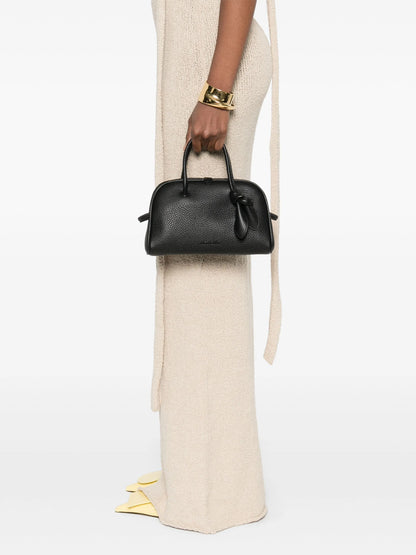 JACQUEMUS WOMEN The Small Turismo Bowling Bag Black