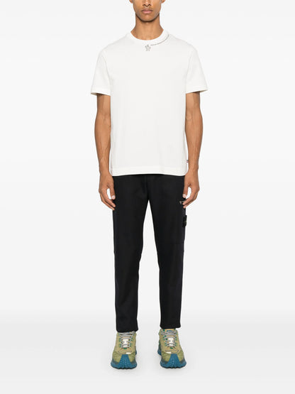 MONCLER GRENOBLE Logo-print T-shirt White