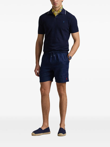 RALPH LAUREN Logo Shorts Navy