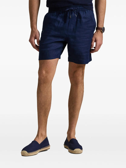 RALPH LAUREN Logo Shorts Navy
