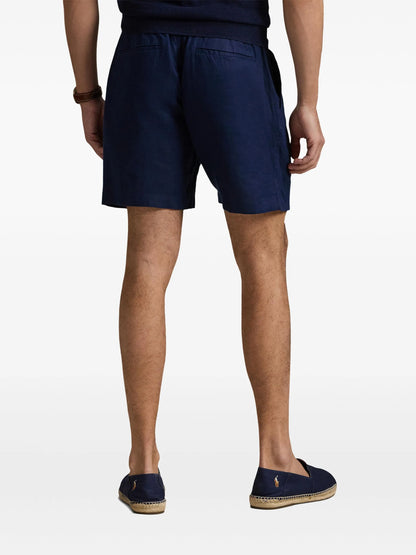 RALPH LAUREN Logo Shorts Navy