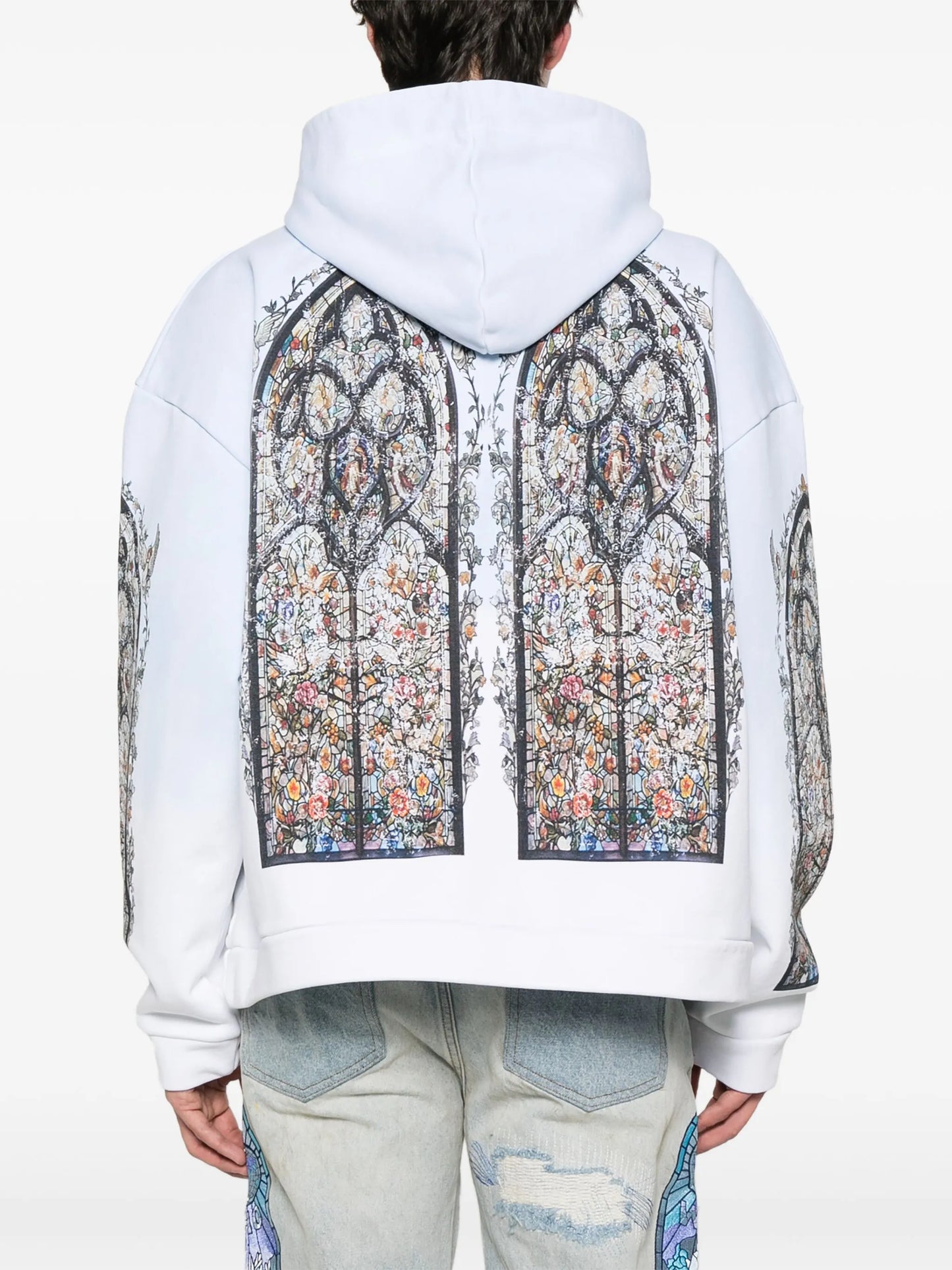 WHO DECIDES WAR Ignatius Hoodie Sky Blue