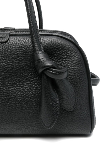 JACQUEMUS WOMEN The Small Turismo Bowling Bag Black