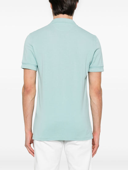 TOM FORD Piqué Polo Shirt Powder Blue