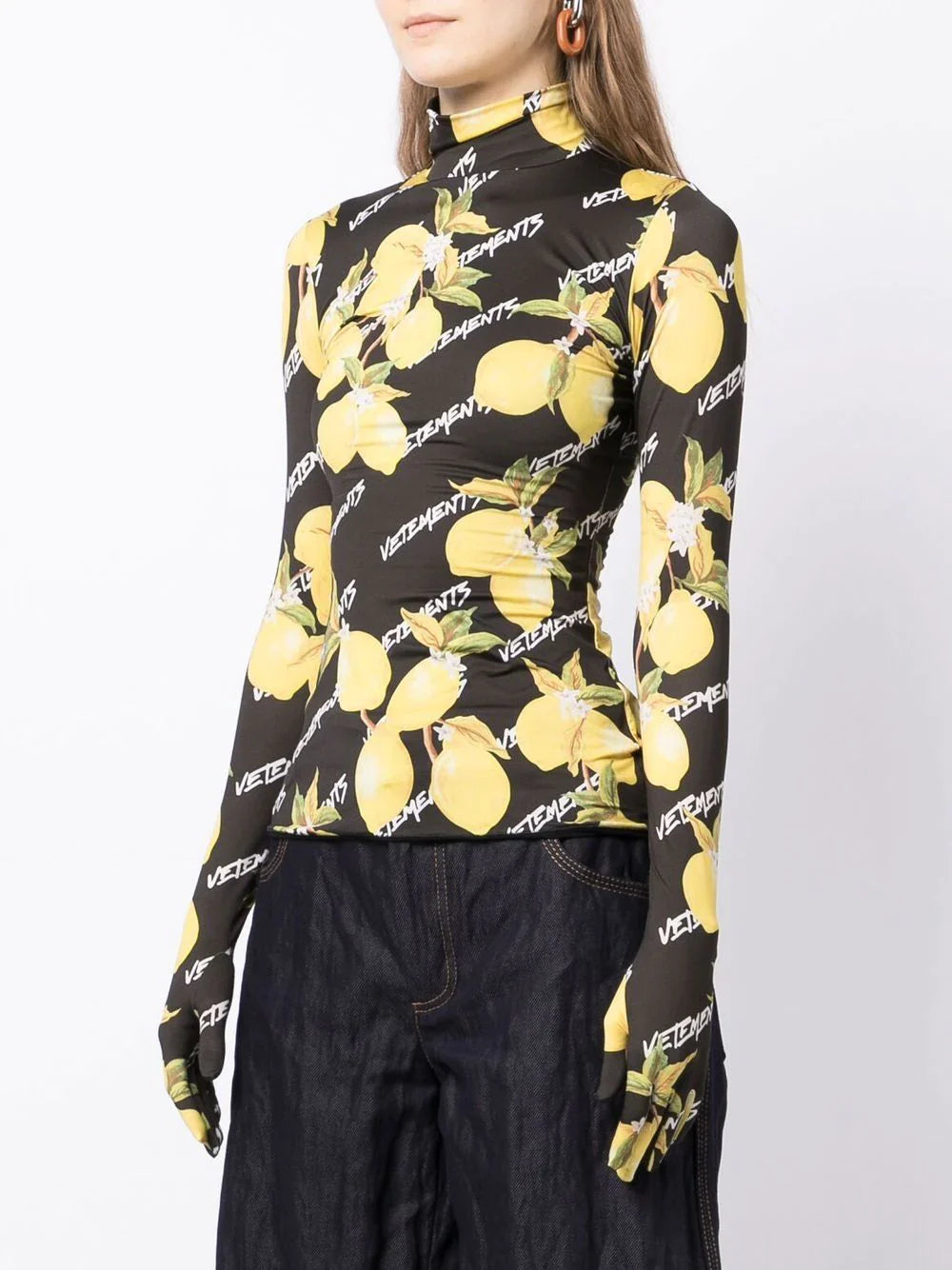 VETEMENTS WOMEN Lemon Styling Top