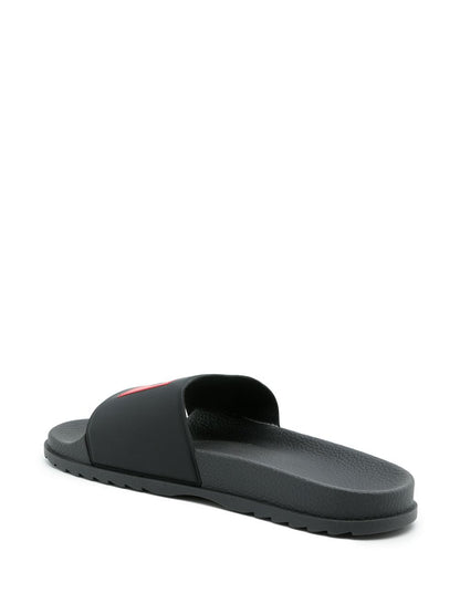 HUGO Logo slides Black