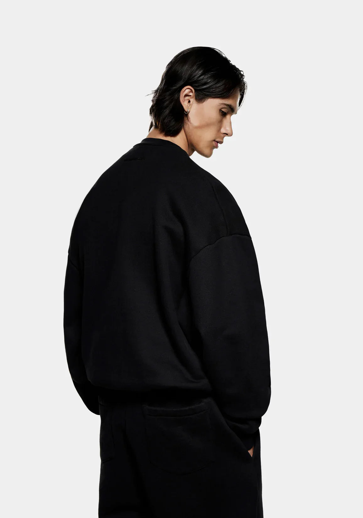 MKI MIYUKI ZOKU 800 GSM Superweight Crewneck Black