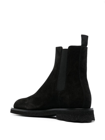 OFF-WHITE Suede Sponge Ankle Boot Black/Black