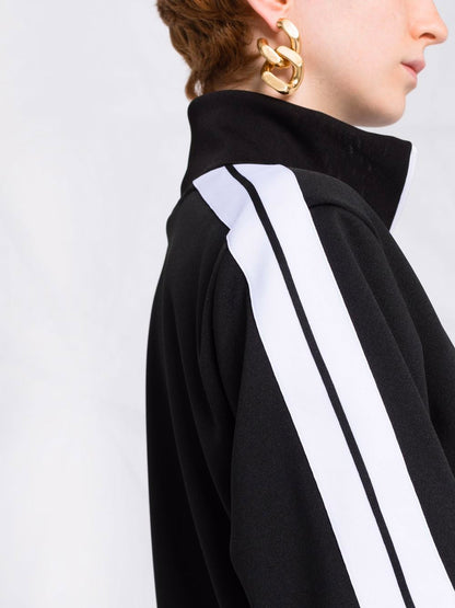 PALM ANGELS WOMEN Classic Track Jacket Black/White