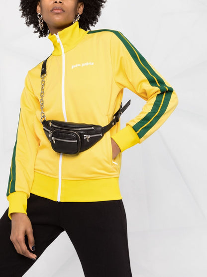 PALM ANGELS WOMEN Side-stripe track jacket Yellow
