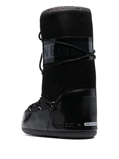 MOON BOOT UNISEX Icon Glance Boots Black