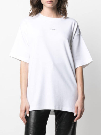 OFF-WHITE WOMEN Botanical Tomboy T-Shirt White