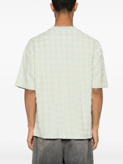 AMIRI MA Quad Towelling Oversized T-Shirt Pale Mint