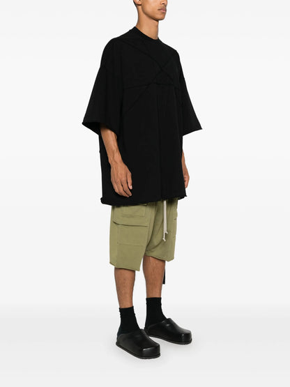 RICK OWENS DRKSHDW Tommy Cotton T-Shirt Black