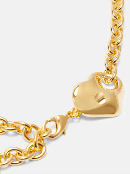 TOM FORD WOMEN Embellished Chain Necklace Gold