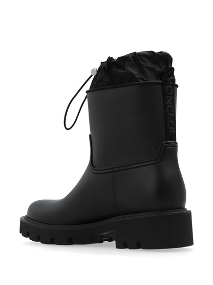 MONCLER WOMEN Kickstream Rain Boots Black