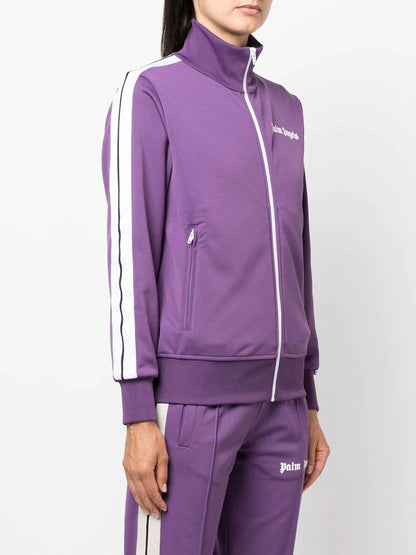 PALM ANGELS WOMEN Classic Track Jacket Purple