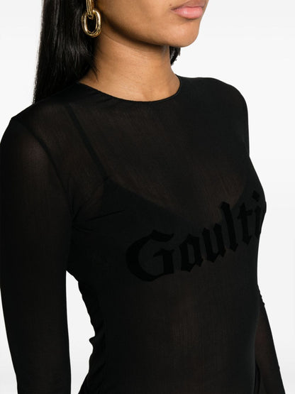 JEAN PAUL GAULTIER WOMEN The Gaultier Top Black