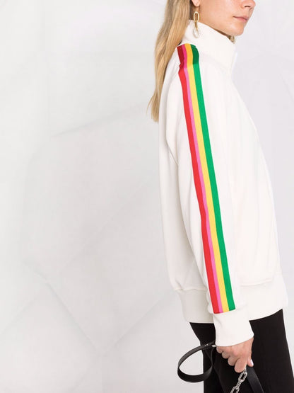 PALM ANGELS WOMEN Miami logo track jacket Multicolour