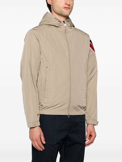 MONCLER Claut Wind Resistant Lightweight Jacket Beige