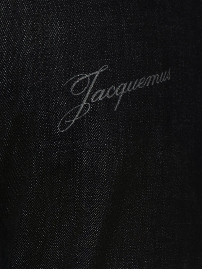 JACQUEMUS WOMEN Le De-Nîmes Norma Jeans Navy Blue