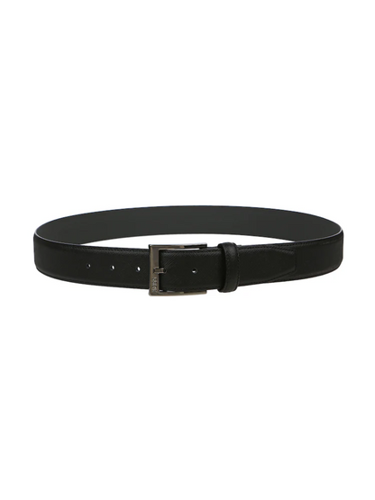 BOSS Elloy Leather Belt Black