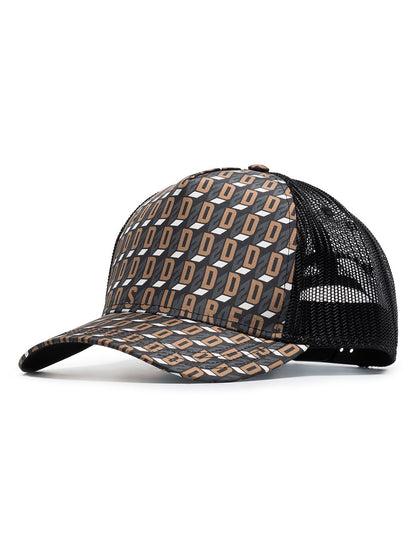 DSQUARED2 Monogram logo baseball cap Black