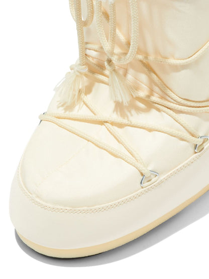 MOON BOOT UNISEX MB Icon Nylon Boots Cream