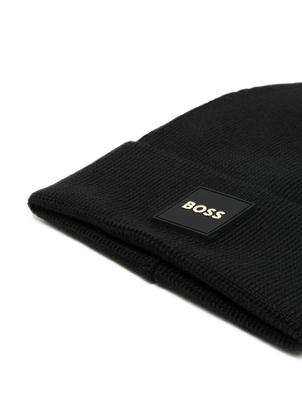 BOSS Beanie Hat Black