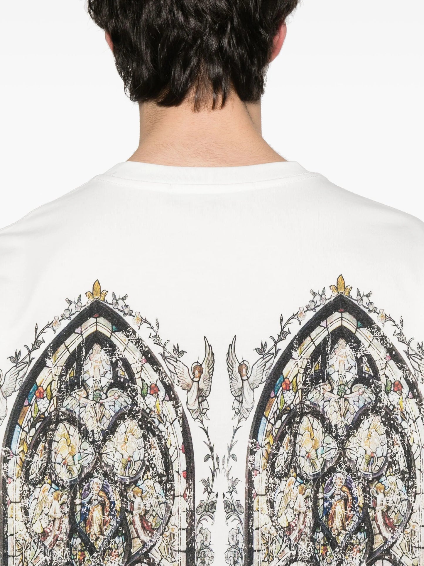 WHO DECIDES WAR Ignatius Short Sleeve T-shirt Cloud White