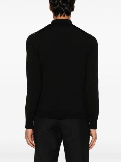 TOM FORD Panelled Jacket Shirt Black