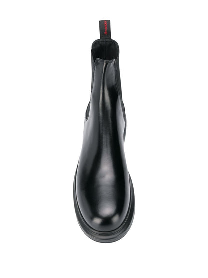 ALEXANDER MCQUEEN Hybrid Chelsea Boots Black