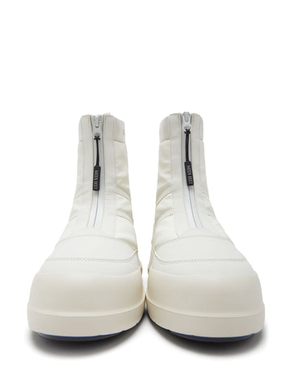 MOON BOOT WOMEN Luna Zip Boots Cream