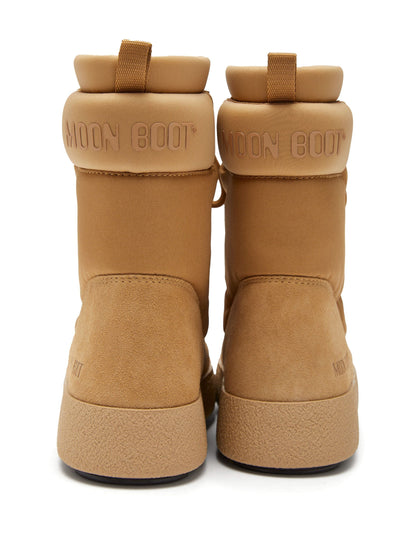 MOON BOOT WOMEN LTrack Padded Combat Boots Sand