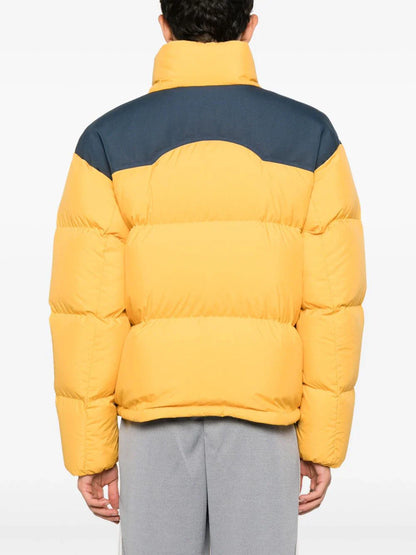MONCLER GENIUS X 8 MONCLER PALM ANGELS Nevis Short Down Jacket Yellow