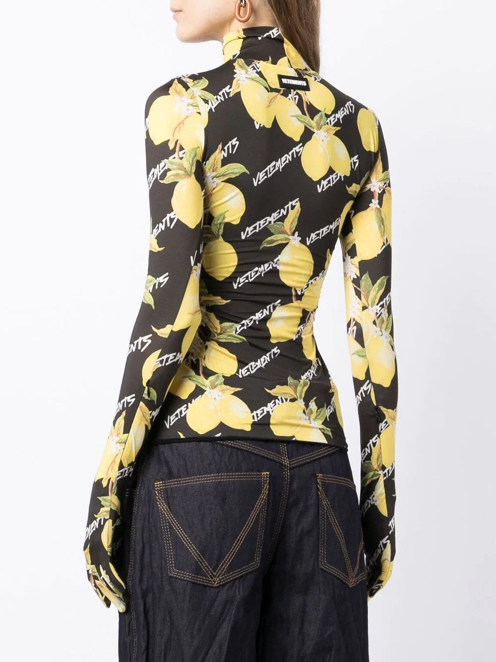 VETEMENTS WOMEN Lemon Styling Top