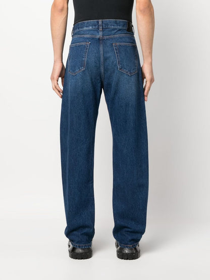 OFF-WHITE Arrows Tab Zip Detail Skate Jeans Medium Blue