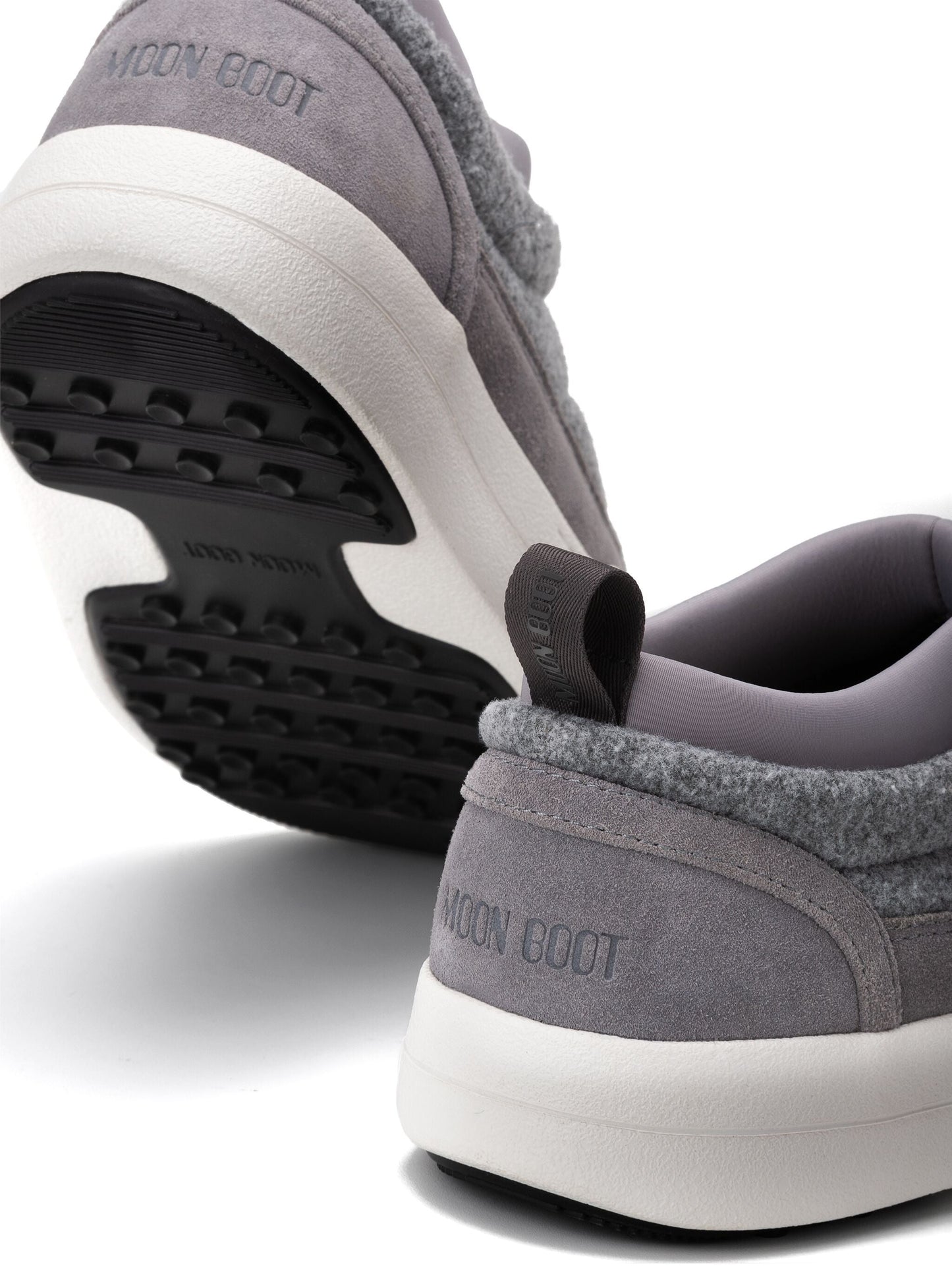 MOON BOOT Park Soft Felt Sneakers Grey